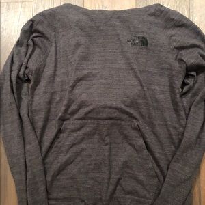 North face long sleeve hoodie